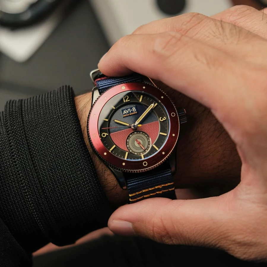 AVI-8 Flyboy Airmaster autre cadran rétro