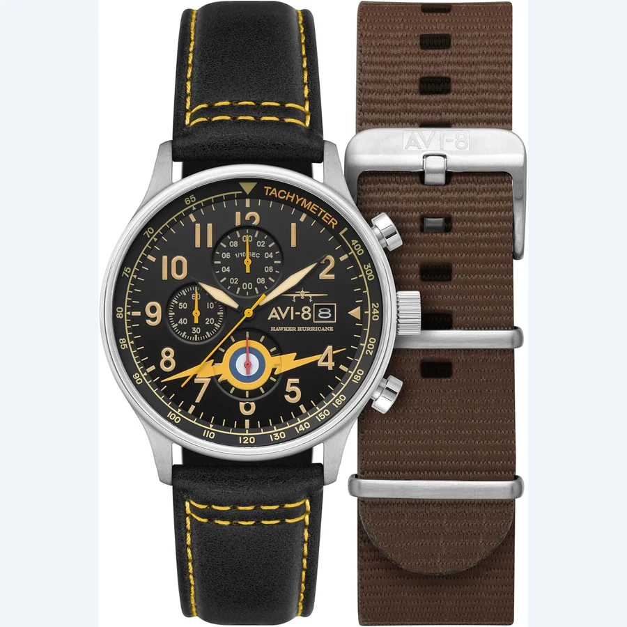 AVI-8 Hawker Hurricane chronographe 43,5 mm
